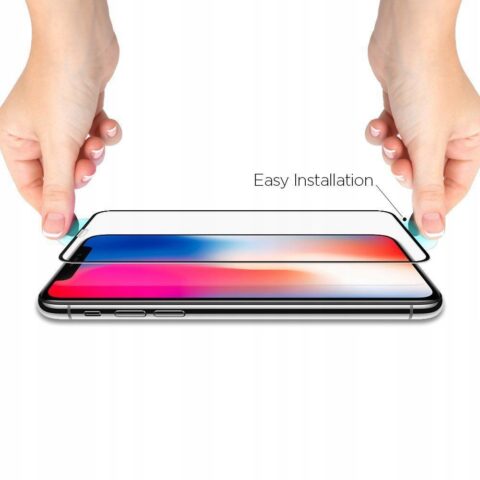 SPIGEN GLAS FC extra kvalitetno kaljeno staklo za iPhone XR - Slika 3