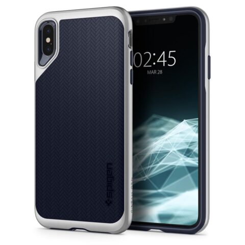 SPIGEN NEO HYBRID zaštita za iPhone XS MAX (SATIN SILVER) - Slika 1