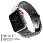 TECH-PROTECT STAINLESS narukvica za Apple watch 4/5/6/7 (42/44/45mm) (crna) - Slika 4