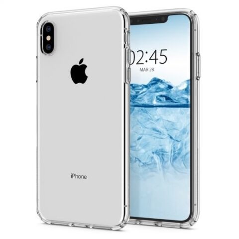 SPIGEN LIQUID CRYSTAL zaštita za iPhone XS MAX (prozirna) - Slika 1