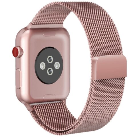 10 rose gold TECH-PROTECT Milanese Band narukvica za Apple watch 2/3/4/5/6/7/8/SE (38/40mm) ROSE GOLD - Slika 1