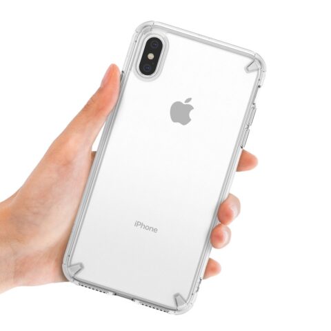 Maska Ringke Fusion za iPhone XS MAX (sivi rub) - Slika 6