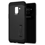 ORIGINAL SPIGEN SLIM ARMOR Samsung Galaxy GALAXY A8 2018 BLACK - Slika 4