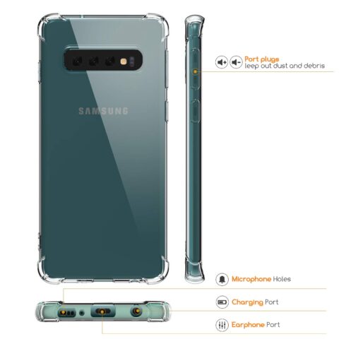 Edge protect Samsung Galaxy S10+ (PLUS) maskica prozirna premium zaštita - Slika 8