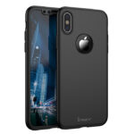 iPaky zaštitna maskica 360 + KALJENO STAKLO GRATIS za iPhone X/XS crvena ili zlatna - Slika 2