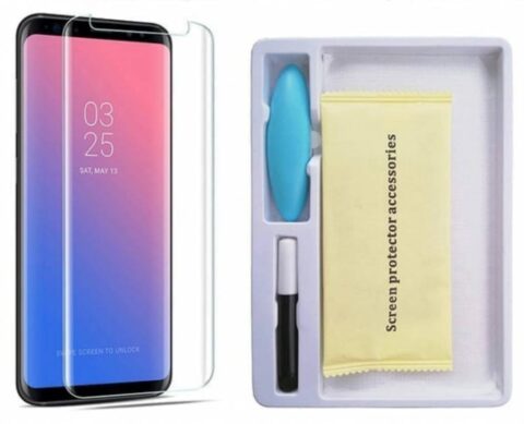 NANO OPTICS kaljeno staklo sa UV ljepilom i UV LAMPOM za SAMSUNG S10e - Slika 5