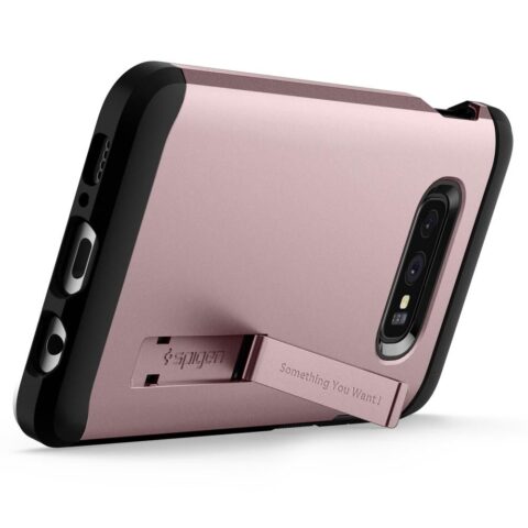 5 SPIGEN TOUGH ARMOR maskica za Samsung GALAXY S10E (ROSE GOLD) - Slika 5