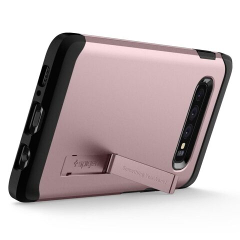 5 SPIGEN TOUGH ARMOR maskica za Samsung GALAXY S10 (ROSE GOLD) - Slika 5