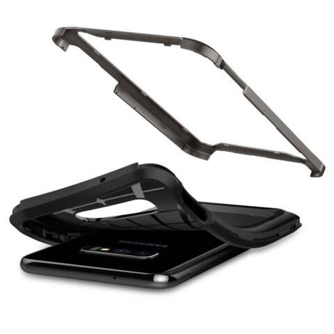 7 SPIGEN HYBRID ”NX” maskica za Samsung GALAXY S10e (GUNMETAL) - Slika 8