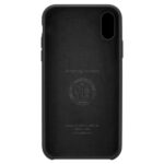 SPIGEN SILICONE FIT maskica za iPHONE XS MAX crna PREMIUM KVALITETA! - Slika 2