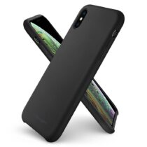 SPIGEN SILICONE FIT maskica za iPHONE XS MAX crna PREMIUM KVALITETA!
