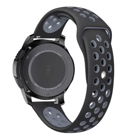 1 TECH-PROTECT softband narukvica SAMSUNG GALAXY WATCH 46mm crno/siva - Slika 3