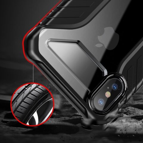 Baseus Michelin Case Designer za Apple iPhone XS / X (siva) - Slika 11