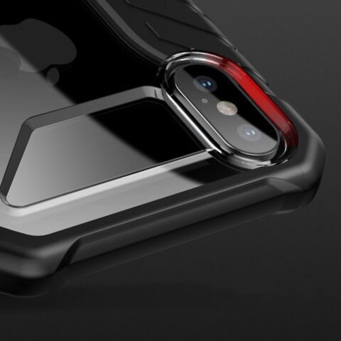 Baseus Michelin Case Designer za Apple iPhone XS / X (siva) - Slika 12