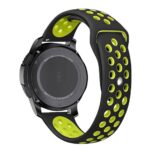 TECH-PROTECT softband narukvica SAMSUNG GALAXY WATCH 42mm crna/lime - Slika 3