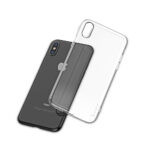 iPhone X / XS prozirna tanka TPU maskica + kaljeno staklo KOMPLET! - Slika 4