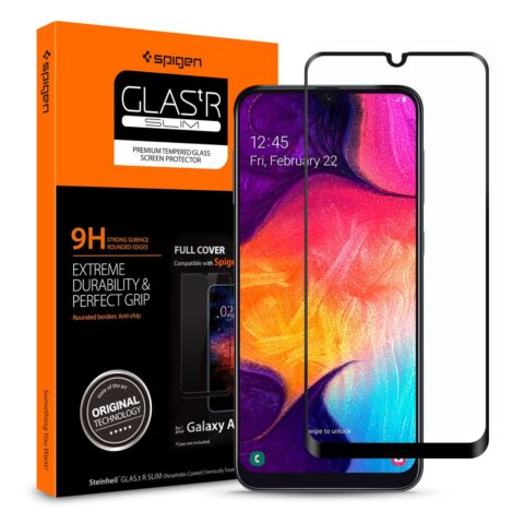 SPIGEN GLASS Full Cover za Samsung GALAXY A30/A50 premium kvaliteta - Slika 1