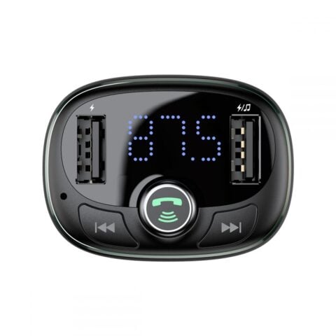 3 BASEUS TM01 2-PORT USB auto punjač + FM TRANSMITER 2 u 1 proizvod - Slika 4