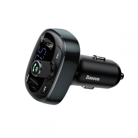 4 BASEUS TM01 2-PORT USB auto punjač + FM TRANSMITER 2 u 1 proizvod - Slika 5