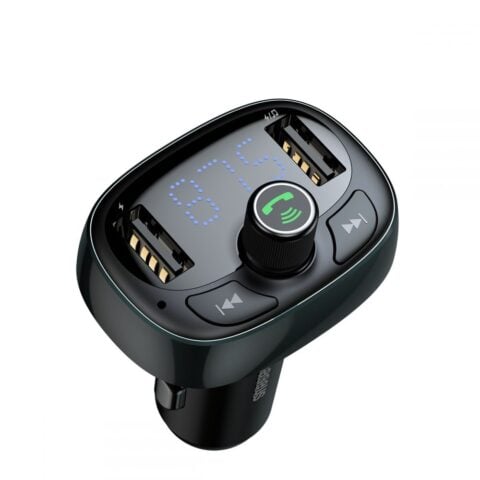 6 BASEUS TM01 2-PORT USB auto punjač + FM TRANSMITER 2 u 1 proizvod - Slika 7