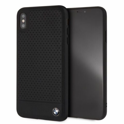 1 Original BMW BMHCI65PEBOBK iPhone Xs Max Signature Perforated - Slika 1