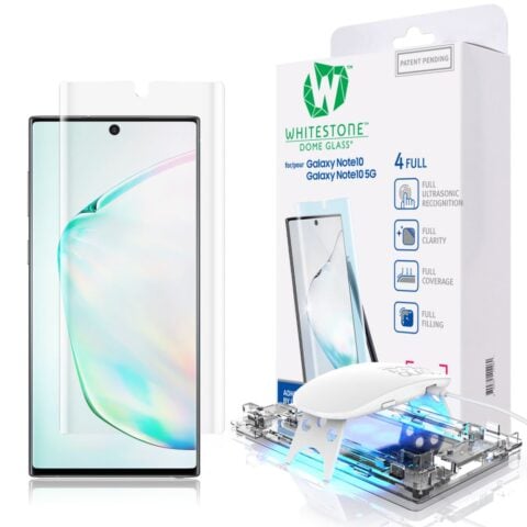 Original WHITESTONE DOME GLASS komplet sa UV lampom za GALAXY NOTE 10 - Slika 1