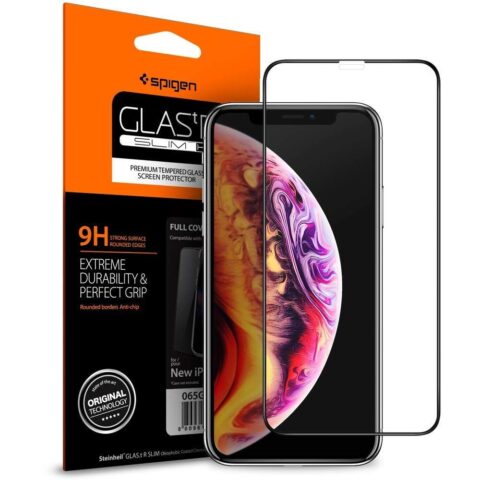 1 SPIGEN GLASS FC kaljeno staklo full cover za iPHONE 11 PRO - Slika 1