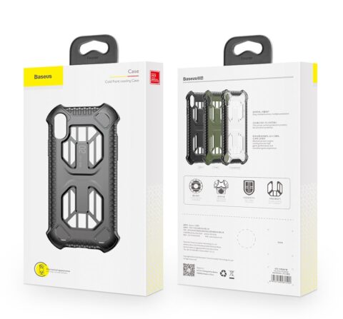 12 Baseus Cold Front Cooling Case zaštita za iPhone X /XS (crna) - Slika 13