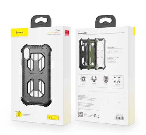 12 Baseus Cold Front Cooling Case zaštita za iPhone XR (crna) - Slika 13