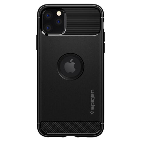 SPIGEN RUGGED ARMOR zaštita za iPHONE 11 PRO MAX (MATTE BLACK) - Slika 2