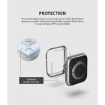 RINGKE BEZEL STYLING zaštita za APPLE WATCH 4/5/6/SE (44mm) GLOSSY BLACK - Slika 5