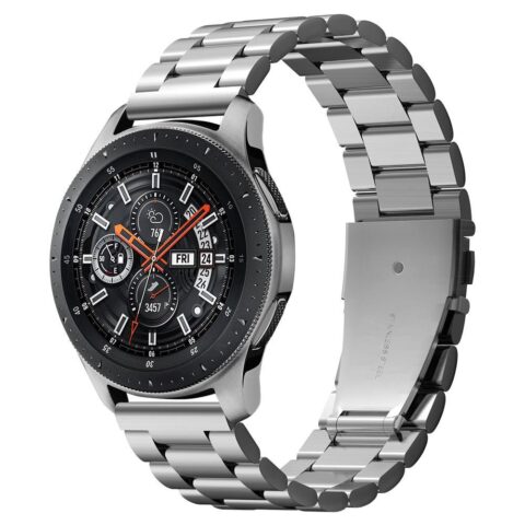 4 SPIGEN MODERN FIT narukvica za SAMSUNG GALAXY WATCH 46mm SILVER - Slika 1