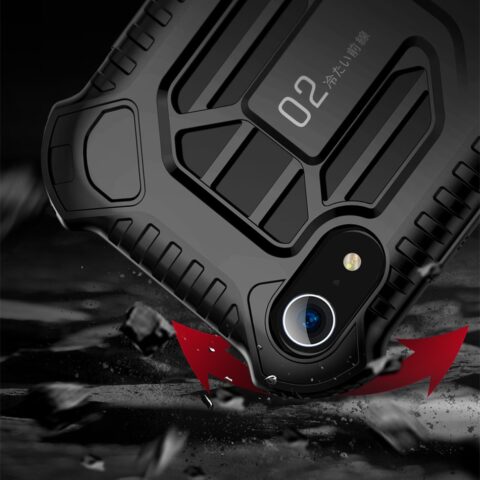 8 Baseus Cold Front Cooling Case zaštita za iPhone XR (crna) - Slika 9