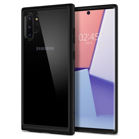 8 SPIGEN ULTRA HYBRID maskica za Samsung GALAXY NOTE 10+ (MATTE BLACK) - Slika 1