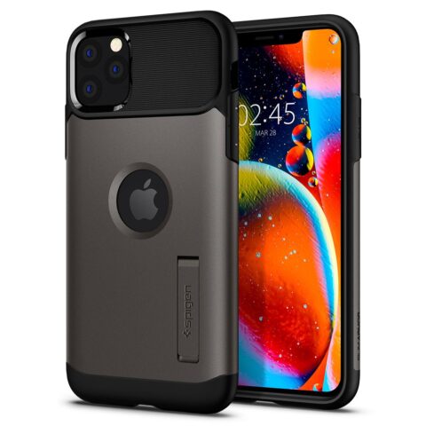 SPIGEN SLIM ARMOR za iPHONE 11 PRO MAX (GUNMETAL) - Slika 1