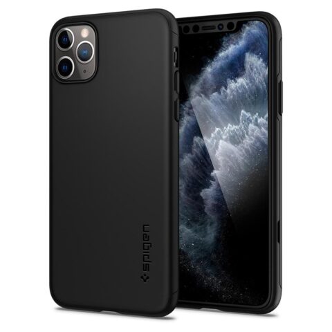 SPIGEN THIN FIT 360 zaštita za iPHONE 11 PRO MAX + kaljeno staklo SPIGEN - Slika 1