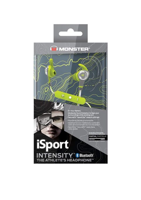 3 Monster - Isport Intensity - Bluetooth slušalice SPORTSKE (zelene) - Slika 4