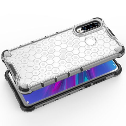 Honeycomb TPU hybrid zaštita za Huawei P30 Lite (prozirna) - Slika 4