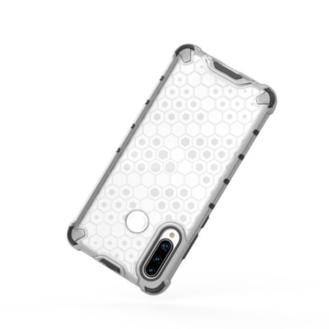 Honeycomb TPU hybrid zaštita za Huawei P30 Lite (prozirna) - Slika 5