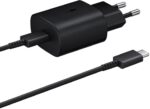 Brzi punjač Samsung 25W Fast Charge USB-C crni odvojivi kabel EP-TA800XBEGWW - Slika 3