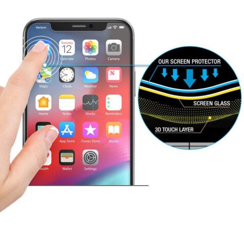 2 HOFI GLASS PRO+ kaljeno staklo za GARMIN VIVOACTIVE 3 - Slika 3