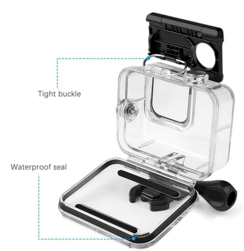 3 TECH-PROTECT vodootporno kućište za GOPRO HERO 8 prozirna - Slika 3