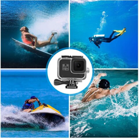 5 TECH-PROTECT vodootporno kućište za GOPRO HERO 8 prozirna - Slika 5