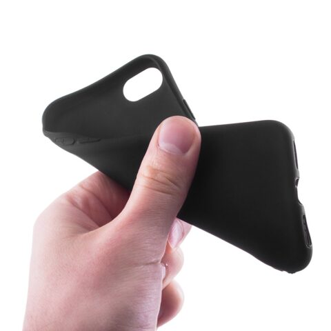 5 Xiaomi Redmi Note 8 Pro crna 0,3mm ULTRA TANKA zaštitna maskica - Slika 3
