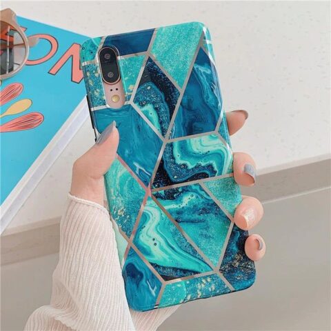 TECH-PROTECT MARBLE zaštita za GALAXY A51 (PLAVA) - Slika 5