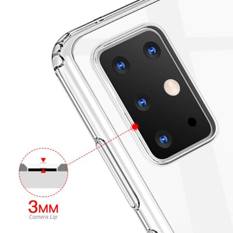 TPU gel zaštitna maskica za Samsung Galaxy S20+ (prozirna) (6.7") - Slika 4