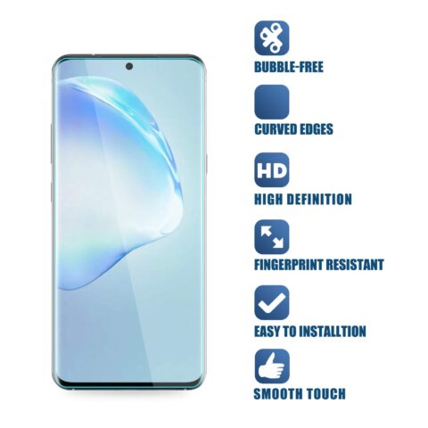 6 NANO OPTICS kaljeno staklo sa UV ljepilom i UV LAMPOM za SAMSUNG S20+ (6.7") - Slika 6