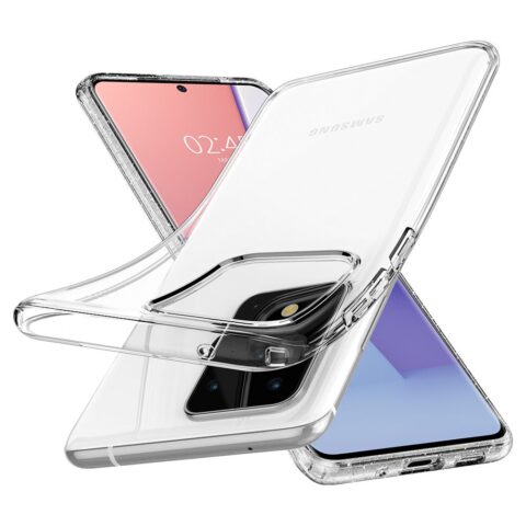6 SPIGEN LIQUID CRYSTAL zaštita za Samsung GALAXY S20 ULTRA (CRYSTAL CLEAR) - Slika 7