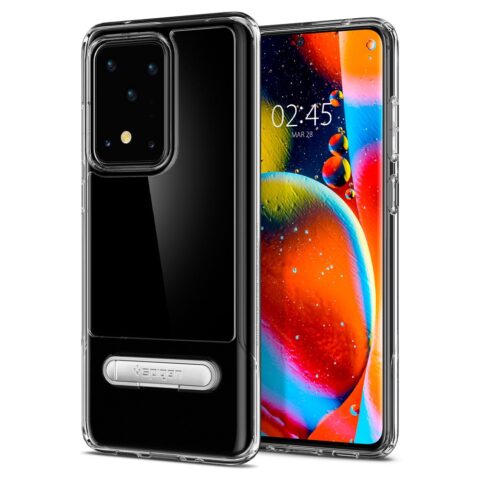 7 SPIGEN SLIM ARMOR ESSENTIAL S zaštita za Samsung GALAXY S20 ULTRA (CRYSTAL CLEAR) - Slika 8