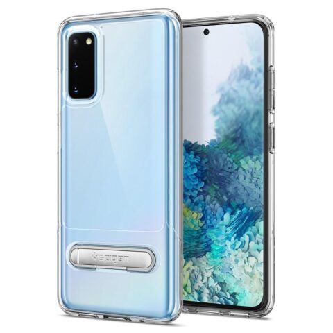 9 SPIGEN SLIM ARMOR ESSENTIAL S zaštita za Samsung GALAXY S20 (CRYSTAL CLEAR) - Slika 1